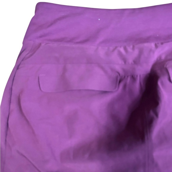 Athleta Burgundy Active Skort Skirt Size 0 Pockets Zip Pockets - Picture 6 of 10